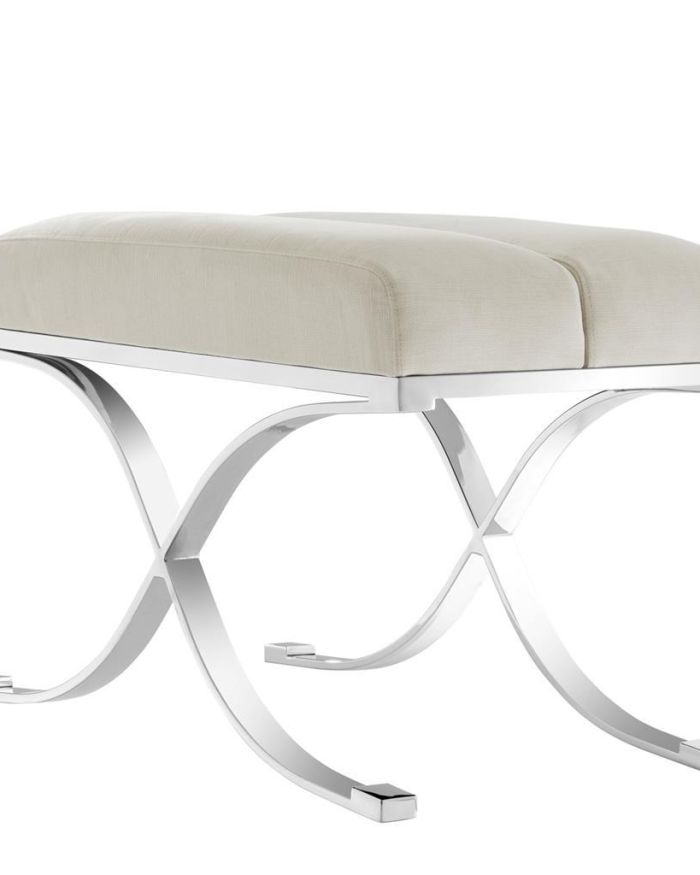 Stool Alexandria pebble grey