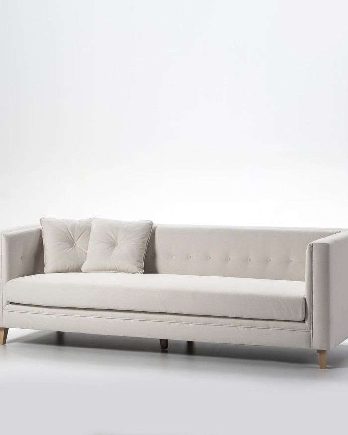 Sofa Cocoa Beach Blanco 240x95x70