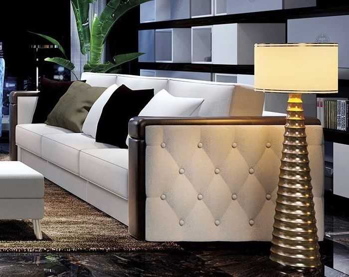 Sofa Daniela 290X108X81H UPHOLSTERED IN TAI PIEDRA; ARMS IN LEATHER