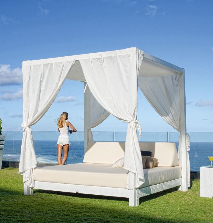 Cabana Bed Seychelles 220 cm x 200 cm x (H:) 220 cm