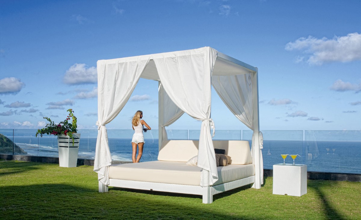 Cabana Bed Seychelles 220 cm x 200 cm x (H:) 220 cm