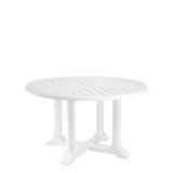 DINING TABLE BELL RIVE Ø 130 CM weiß