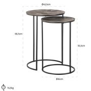 Side Table Iron