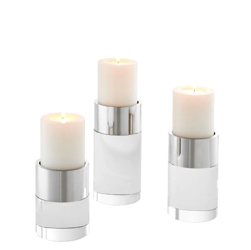 Candle Holder Guarda set of 3