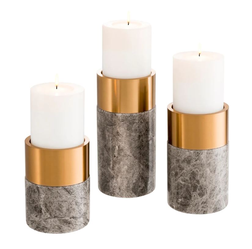 Candle Holder Guarda set of 3