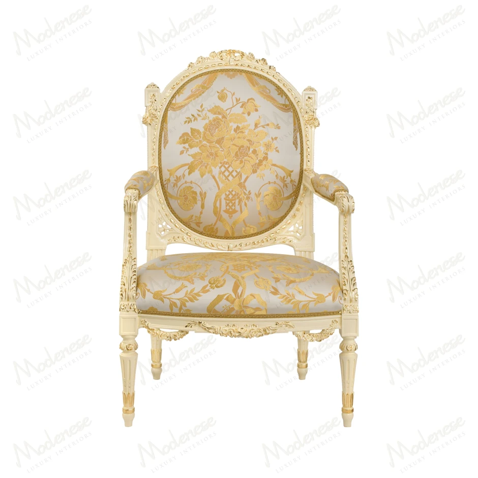 Golden Radiance Armchair