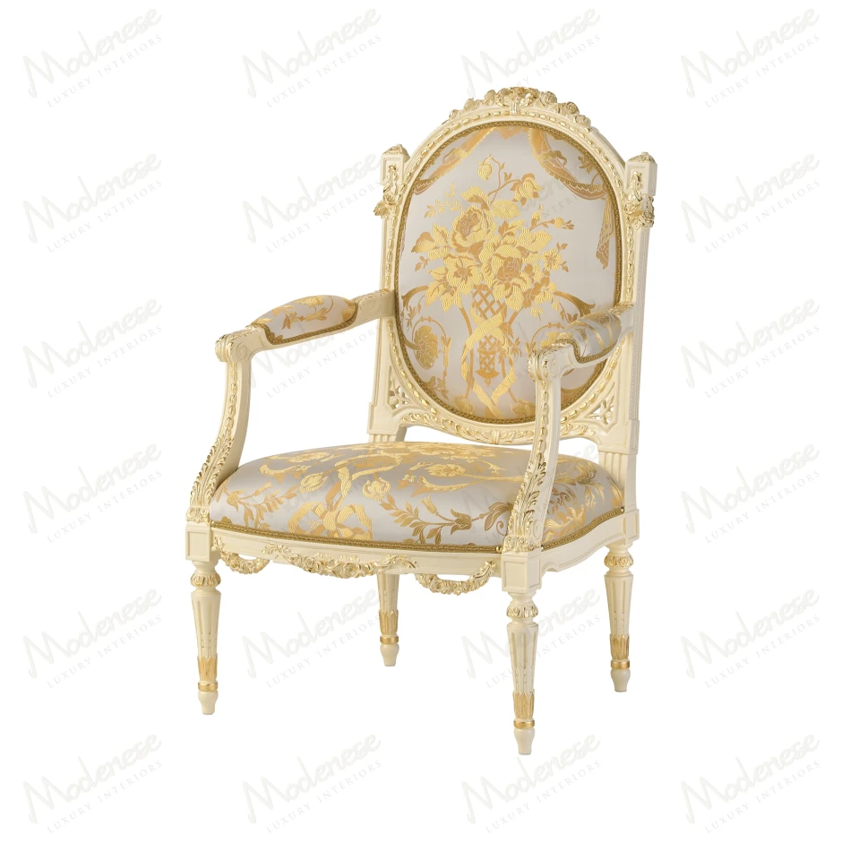 Golden Radiance Armchair